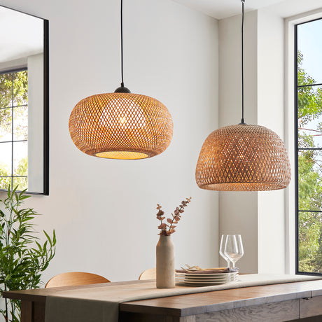 Bali Bamboo Pendant Light