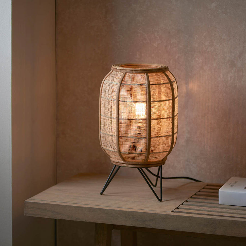 Zaire Bamboo Table Lamp