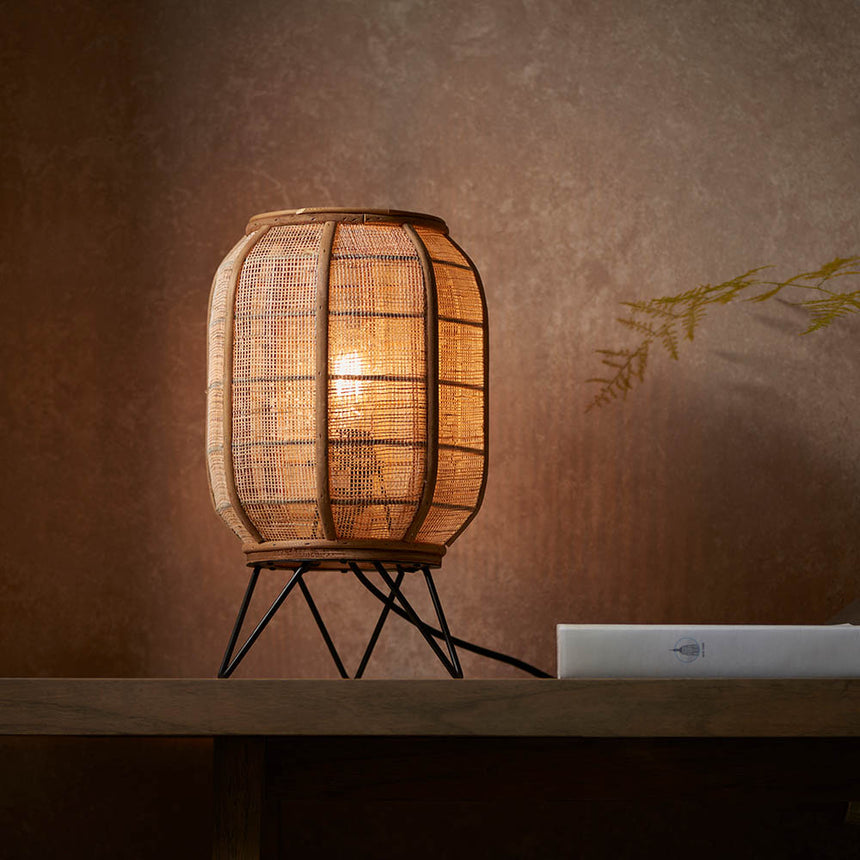 Zaire Bamboo Table Lamp