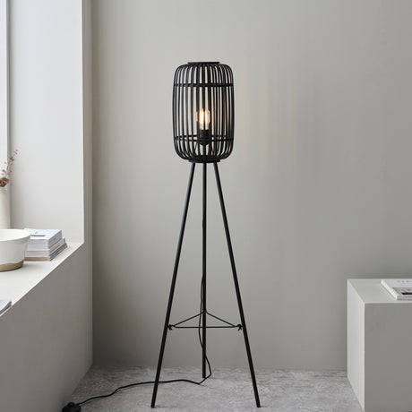 Mathias Bamboo Floor Lamp