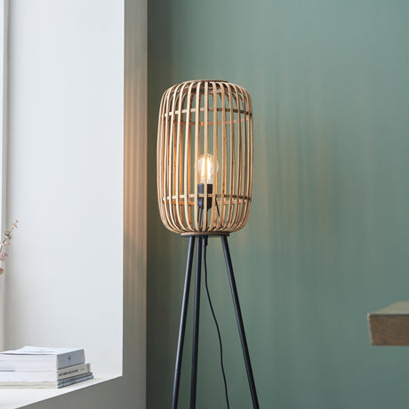 Mathias Bamboo Floor Lamp