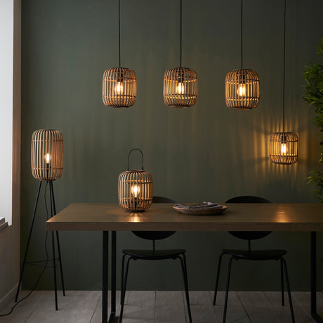 Mathias Bamboo Pendant Light