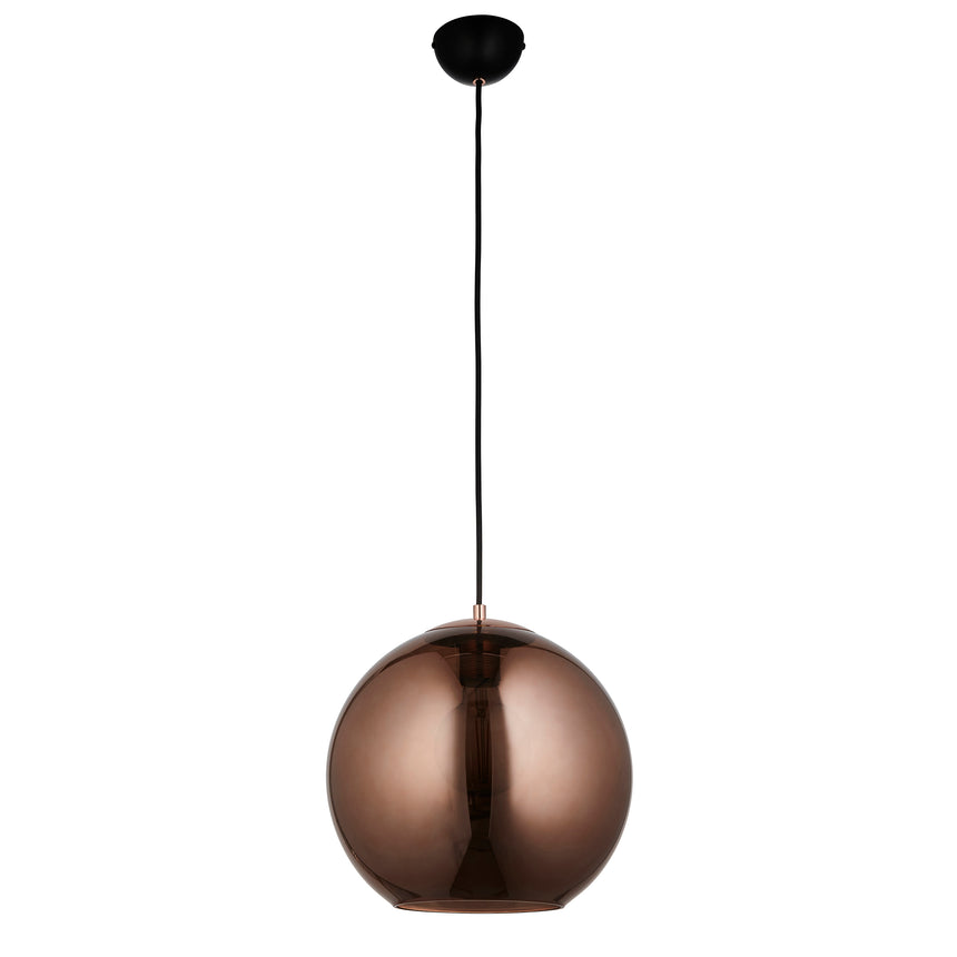 Boli Copper Glass Pendant Light