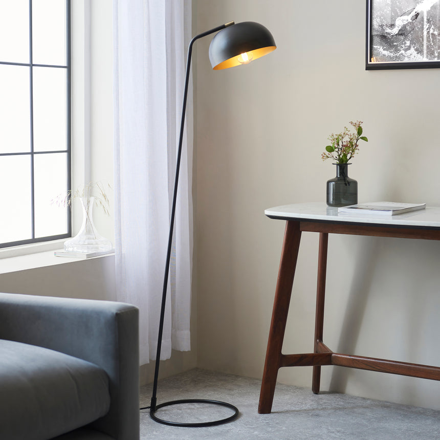 Brair Floor Lamp, Black