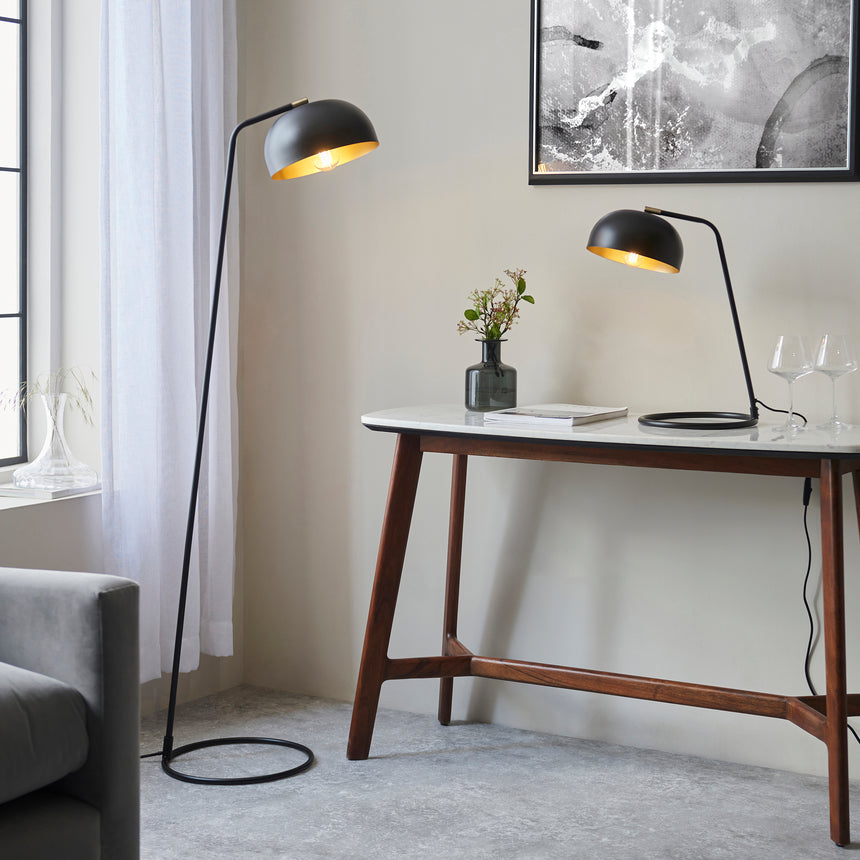 Brair Floor Lamp, Black