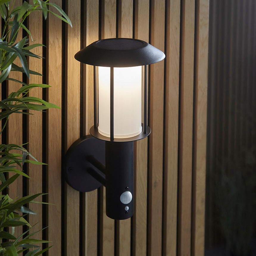 Tarrow Outdoor Solar Wall Light