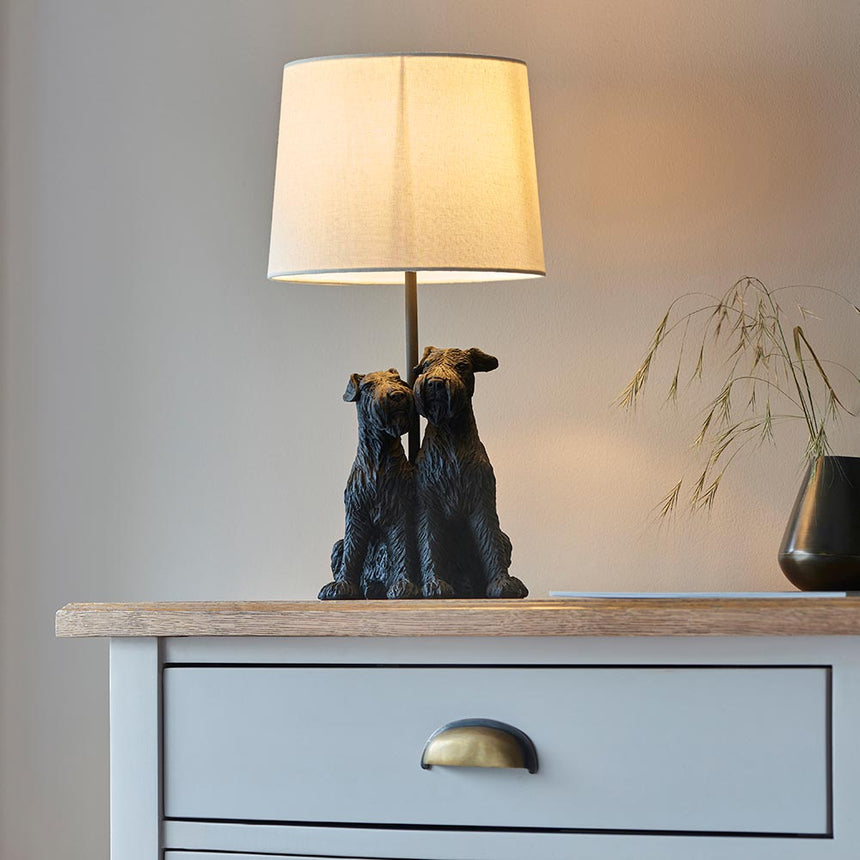 Westie Table Lamp