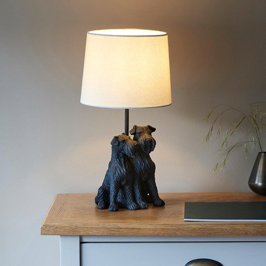 Westie Table Lamp