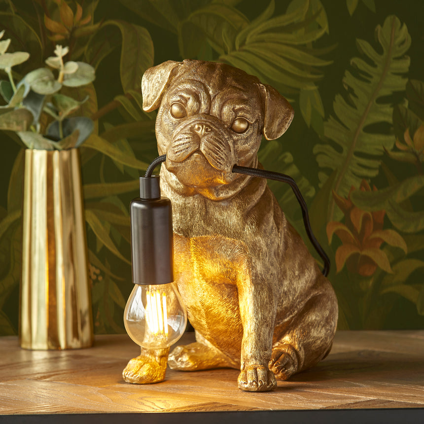 The Pug Table Lamp