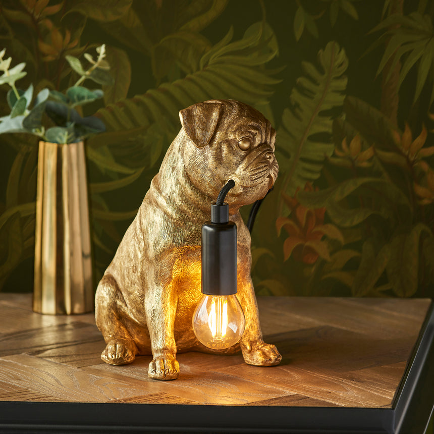 The Pug Table Lamp