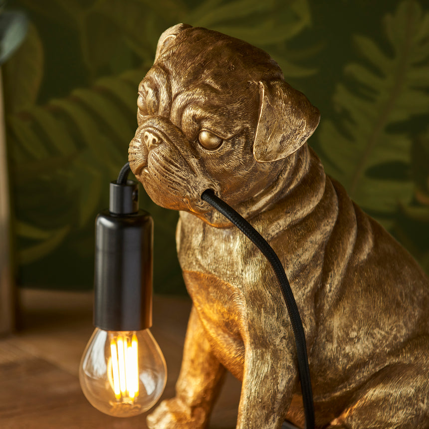 The Pug Table Lamp