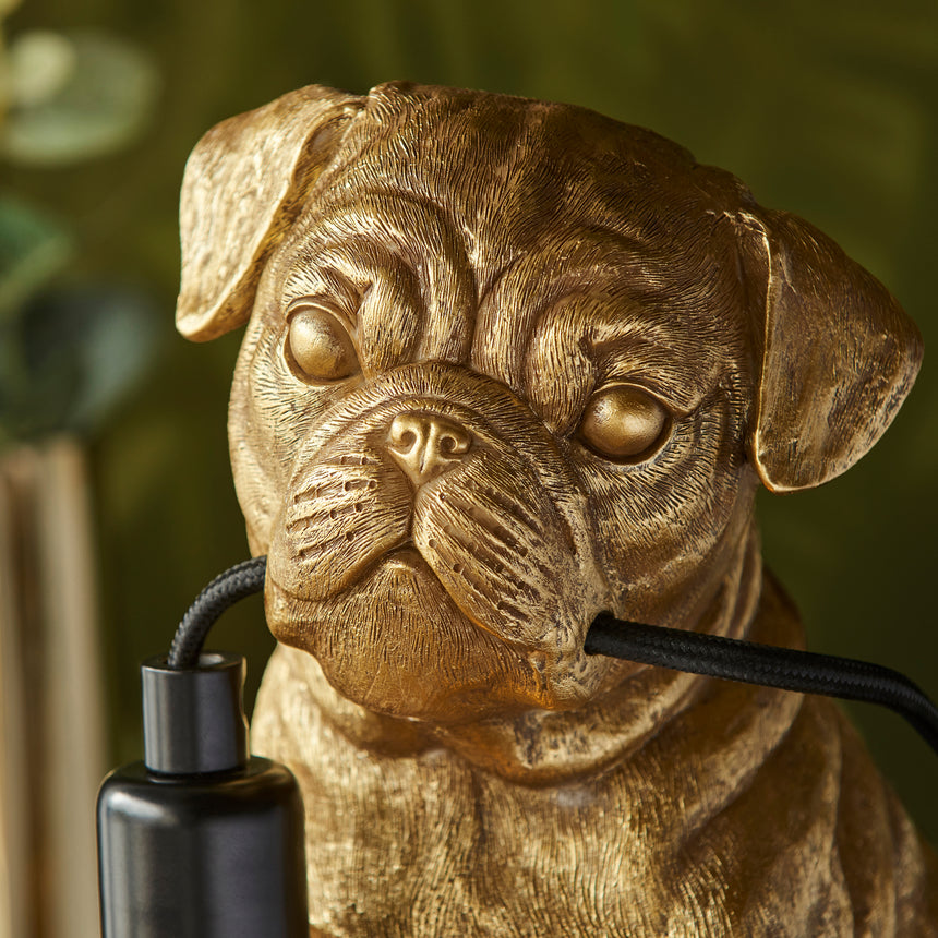 The Pug Table Lamp