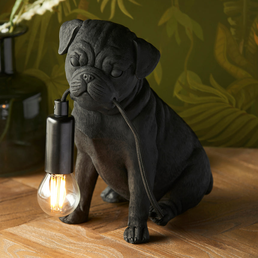 The Pug Table Lamp