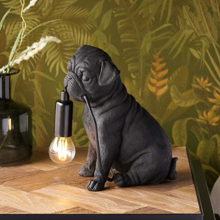 The Pug Table Lamp