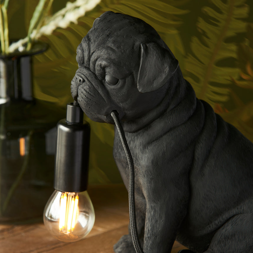 The Pug Table Lamp