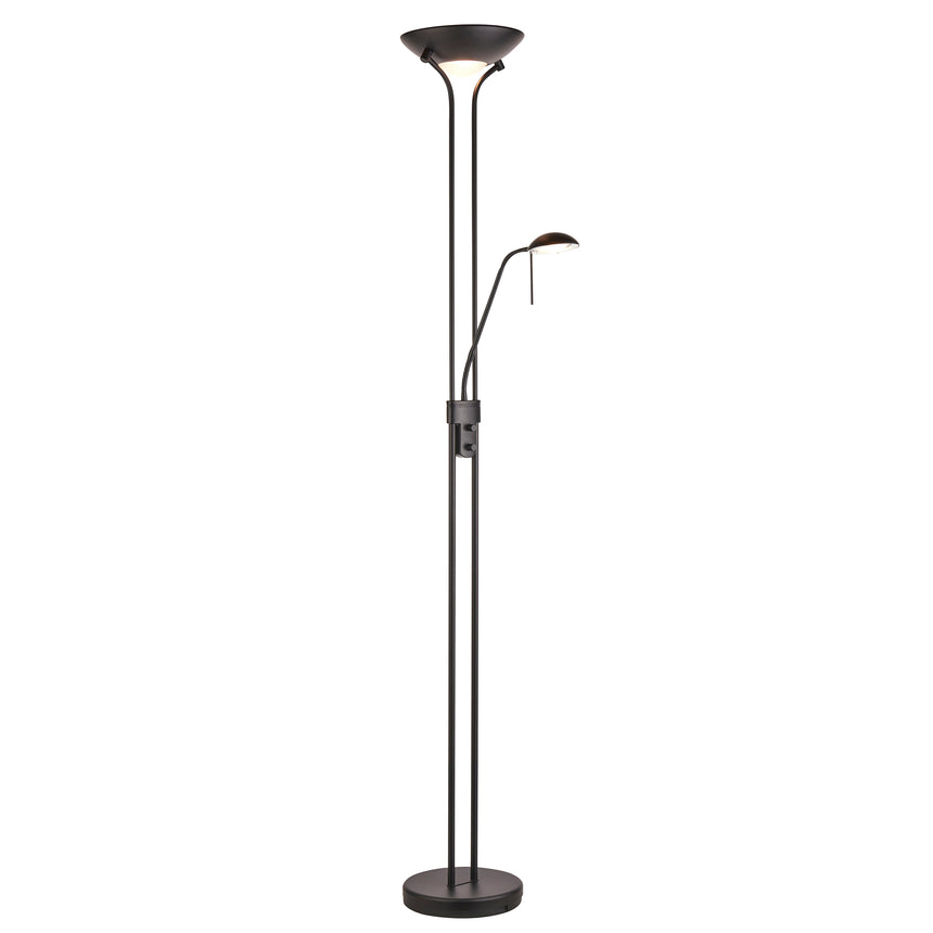 Rome Uplighter Floor Lamp with reading light