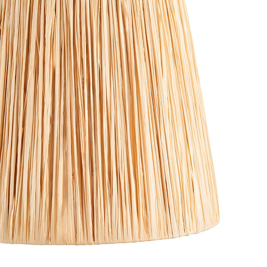 Raffia Tapered Lamp Shade, 30cm