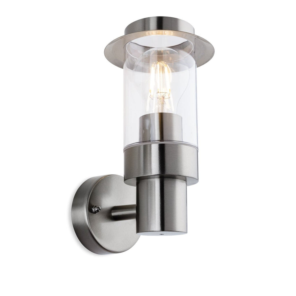Hayes Outdoor Wall Light, Stainless Steel