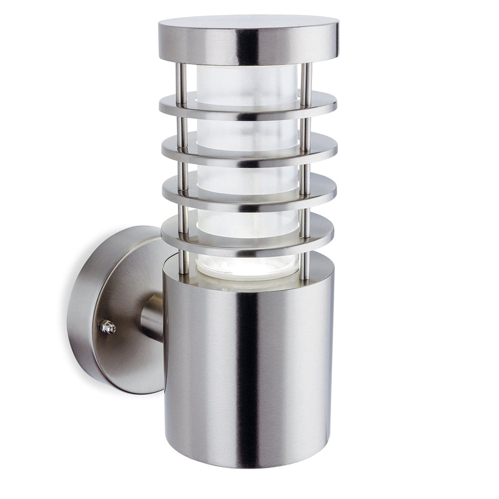 Riston LED Outdoor Wall Light, Stainless Steel