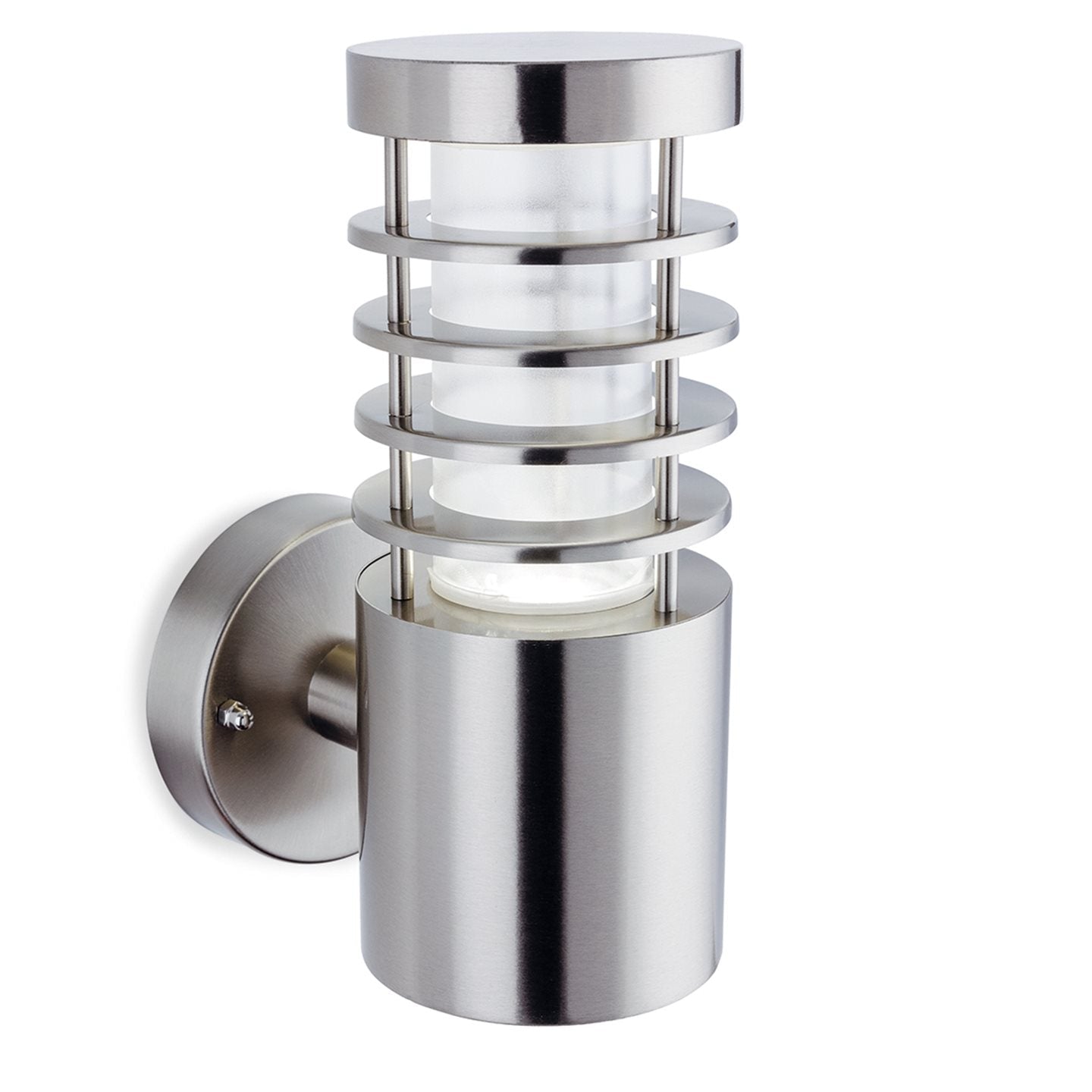 Riston LED Outdoor Wall Light, Stainless Steel