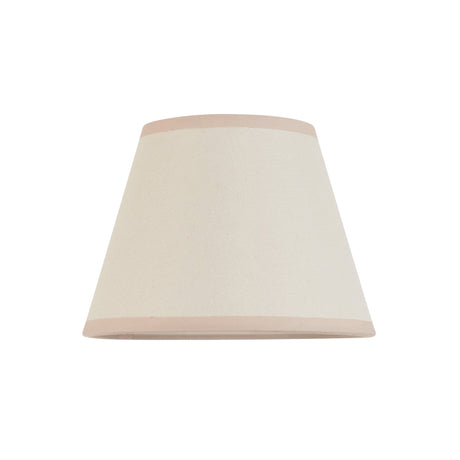 Vintage White Cotton Lamp Shade, 20cm