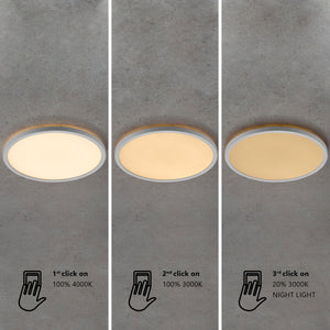 Oja 42 LED Bathroom Ceiling Light, IP54