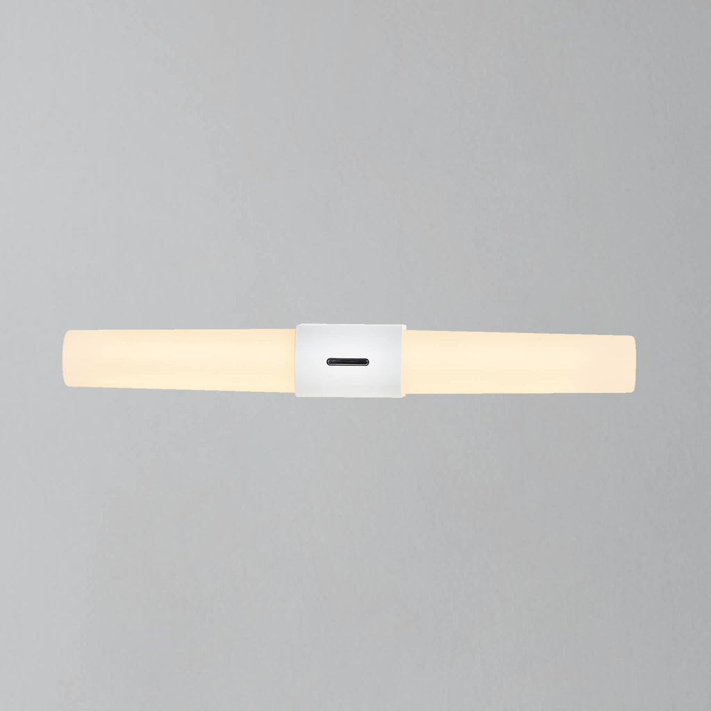 Helva Double Basic 42cm LED Bathroom Wall Light