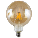 E27 G125 Globe Light Bulb 6w 660lm