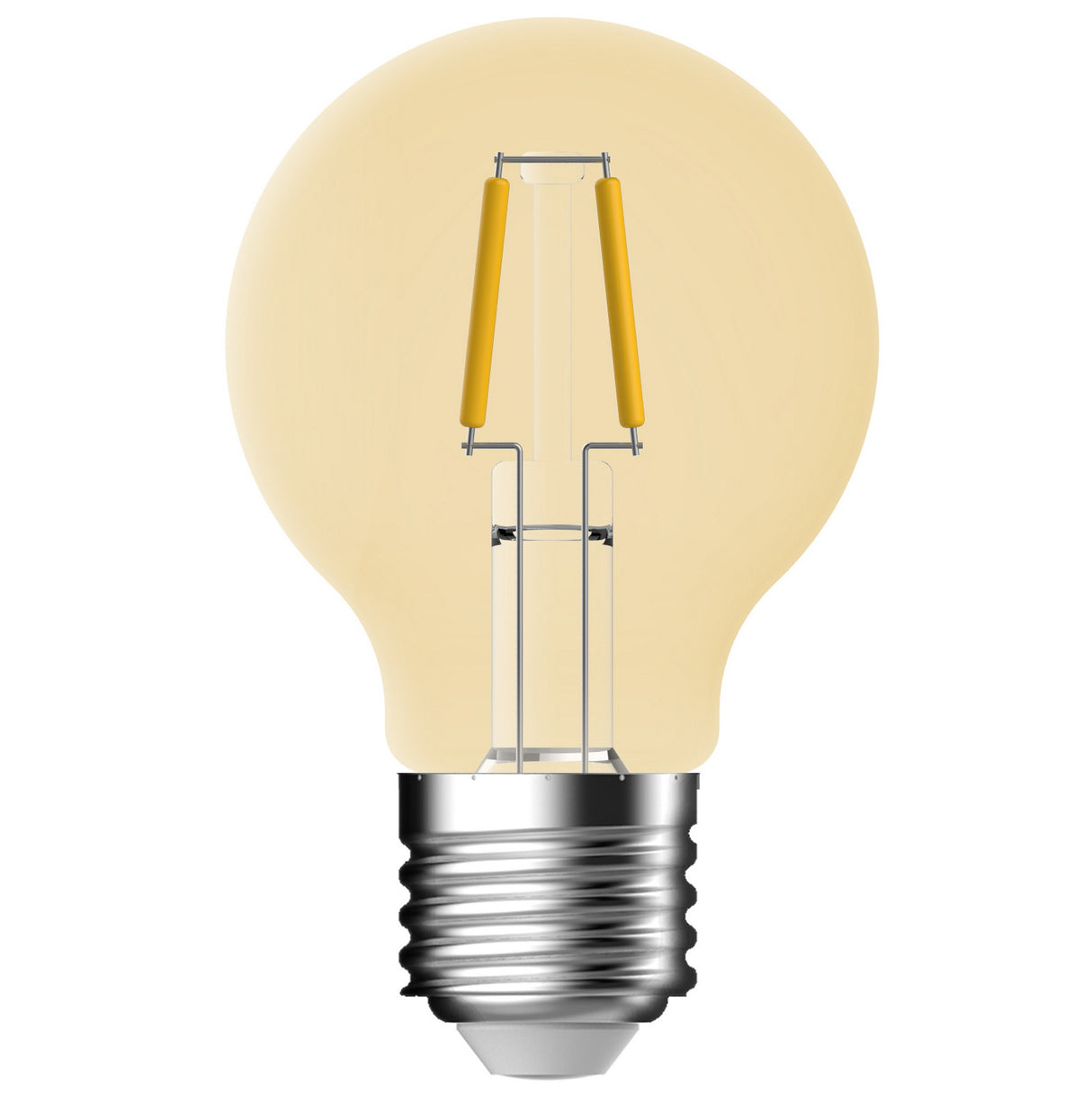 E27 400lm 4.8w Golf LED Filament Warm White Light Bulb