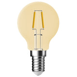 E14 400lm 4.8w Golf LED Filament Warm White Dimmable Light Bulb