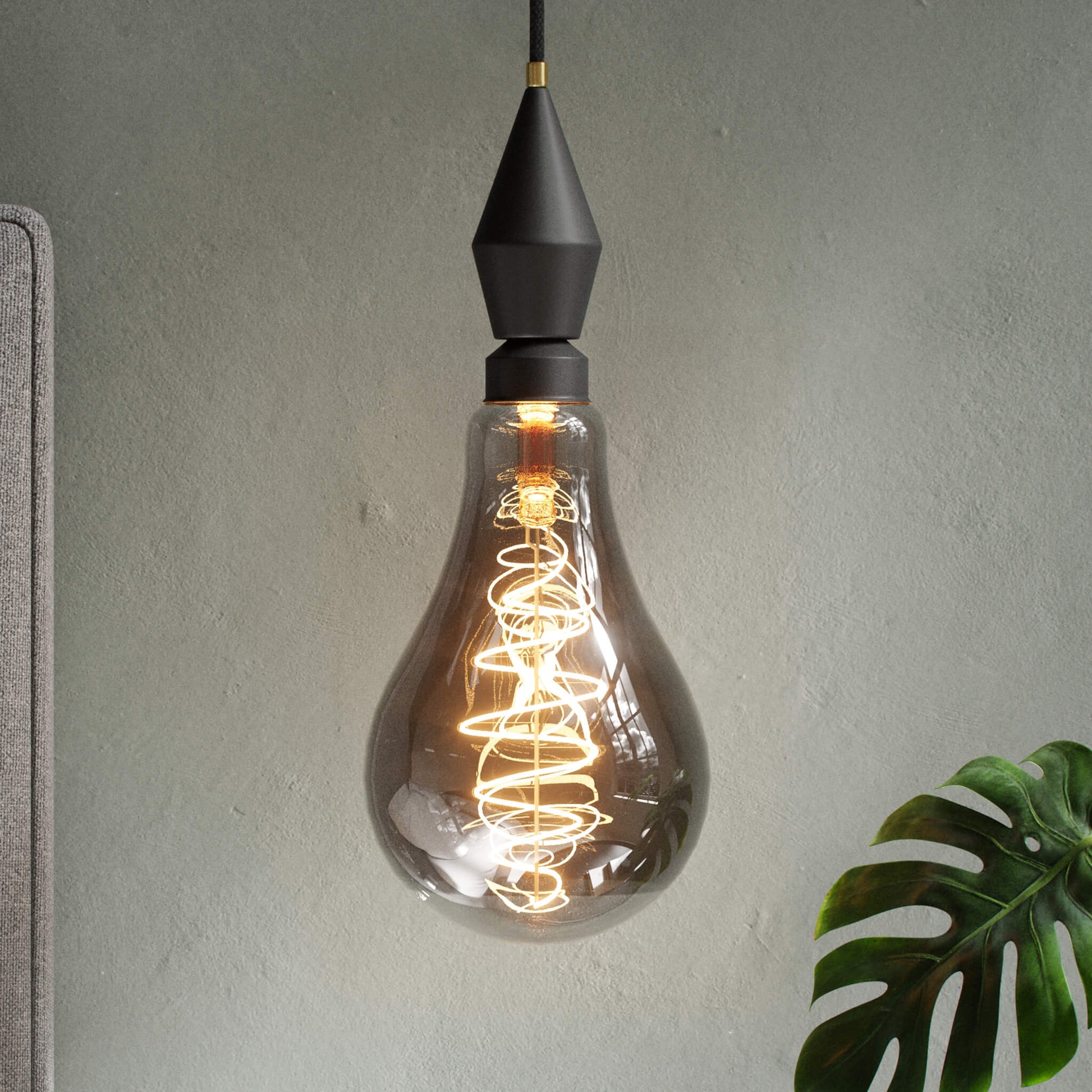 Deco Giants PS160 8.5w LED Filament Light Bulb