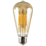 ST64 E27 Amber 2700k 4w 240lm Dimmable