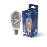 Smart Deco Edison E27 ST64 100lm Light Bulb, Smoke