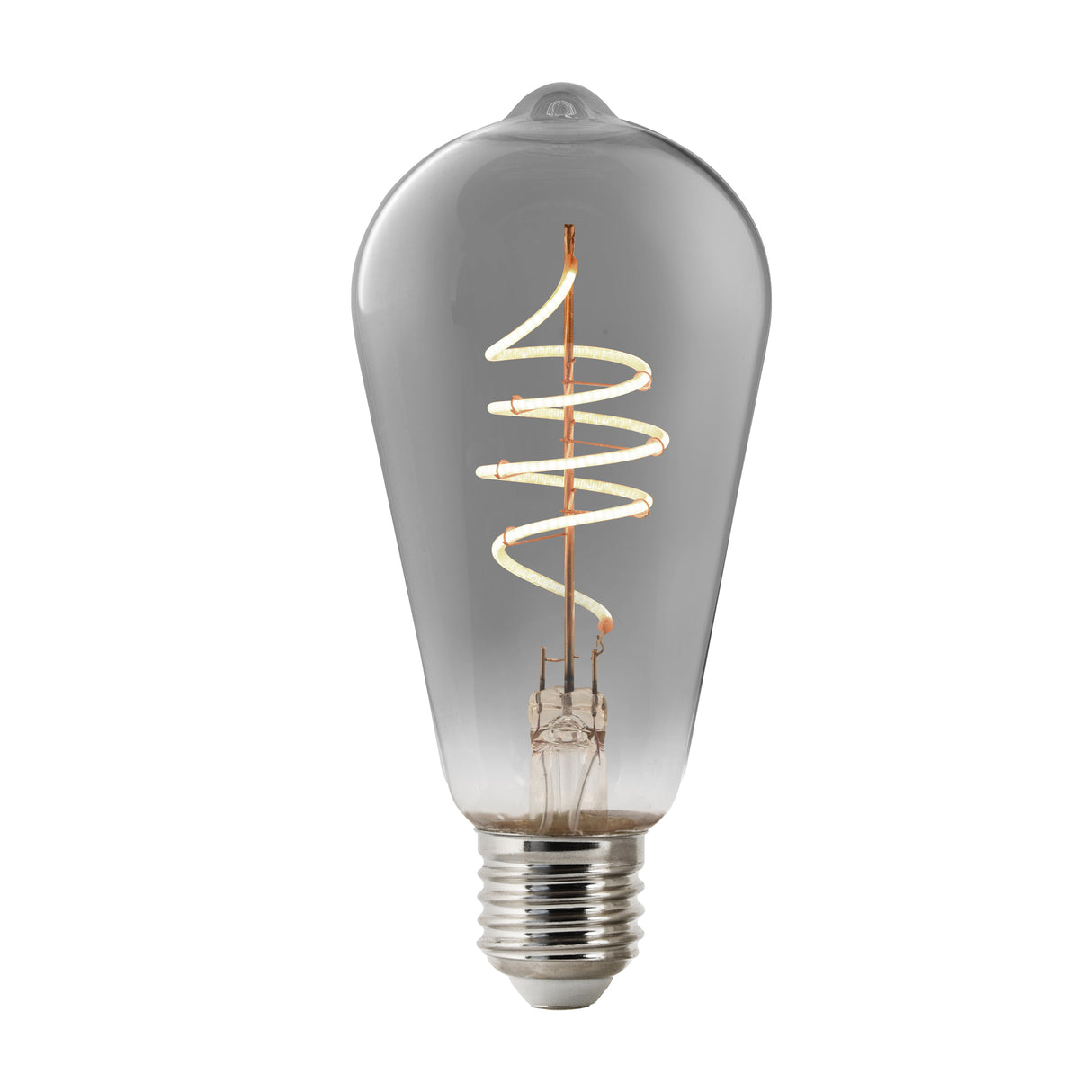 Smart Deco Edison E27 ST64 100lm Light Bulb, Smoke