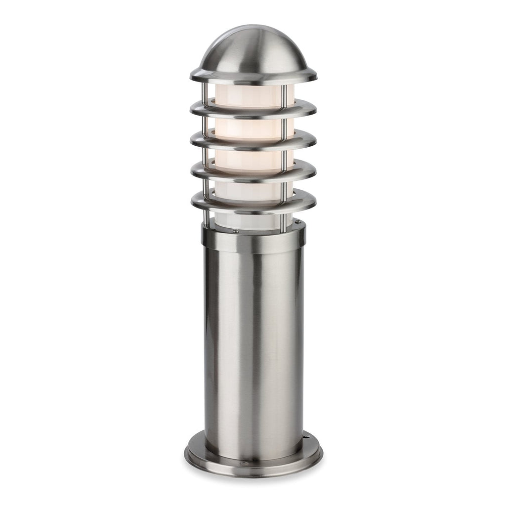 Easton 45 Bollard Post Light, Stainless Steel