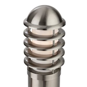 Easton 45 Bollard Post Light, Stainless Steel