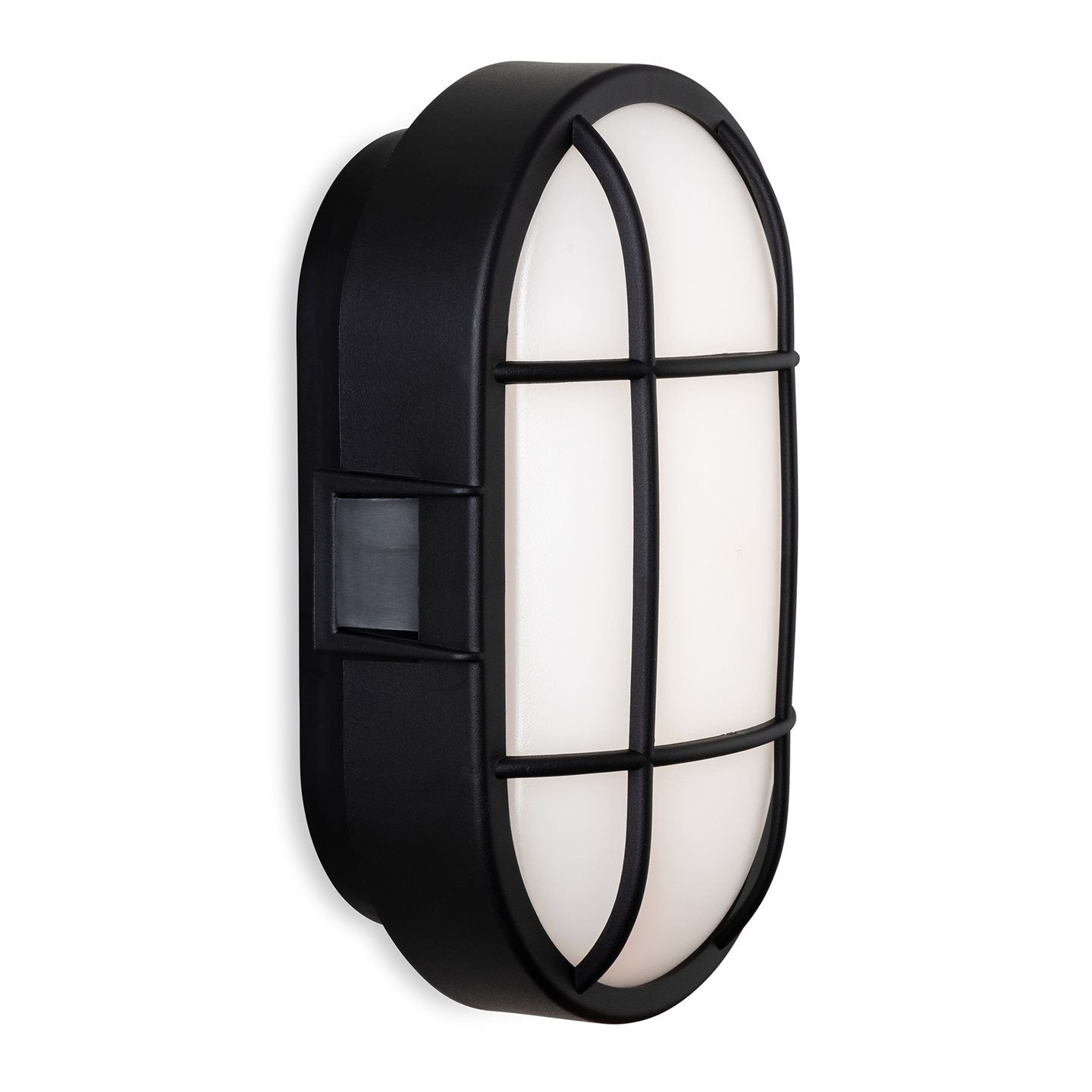Morgan Oval Caged Outdoor LED Bulkhead Light