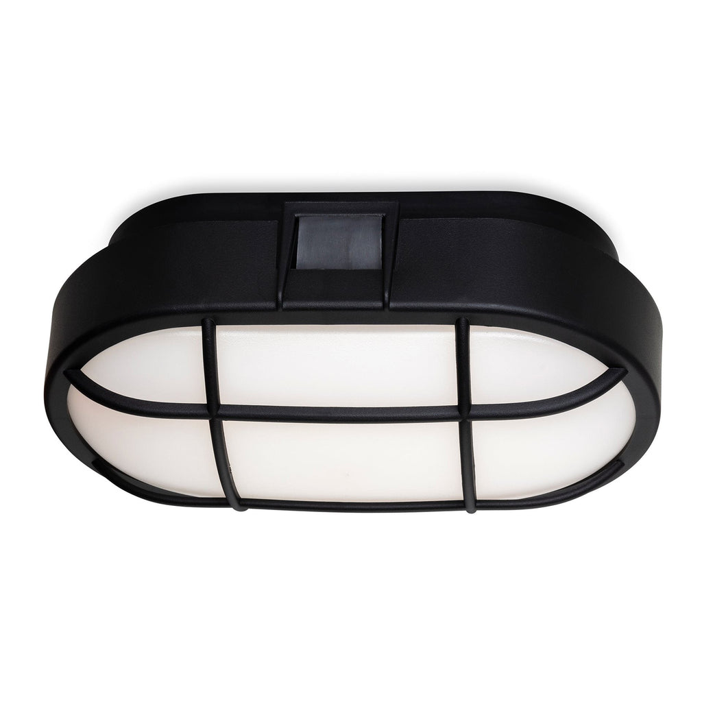 Morgan Oval Caged Outdoor LED Bulkhead Light