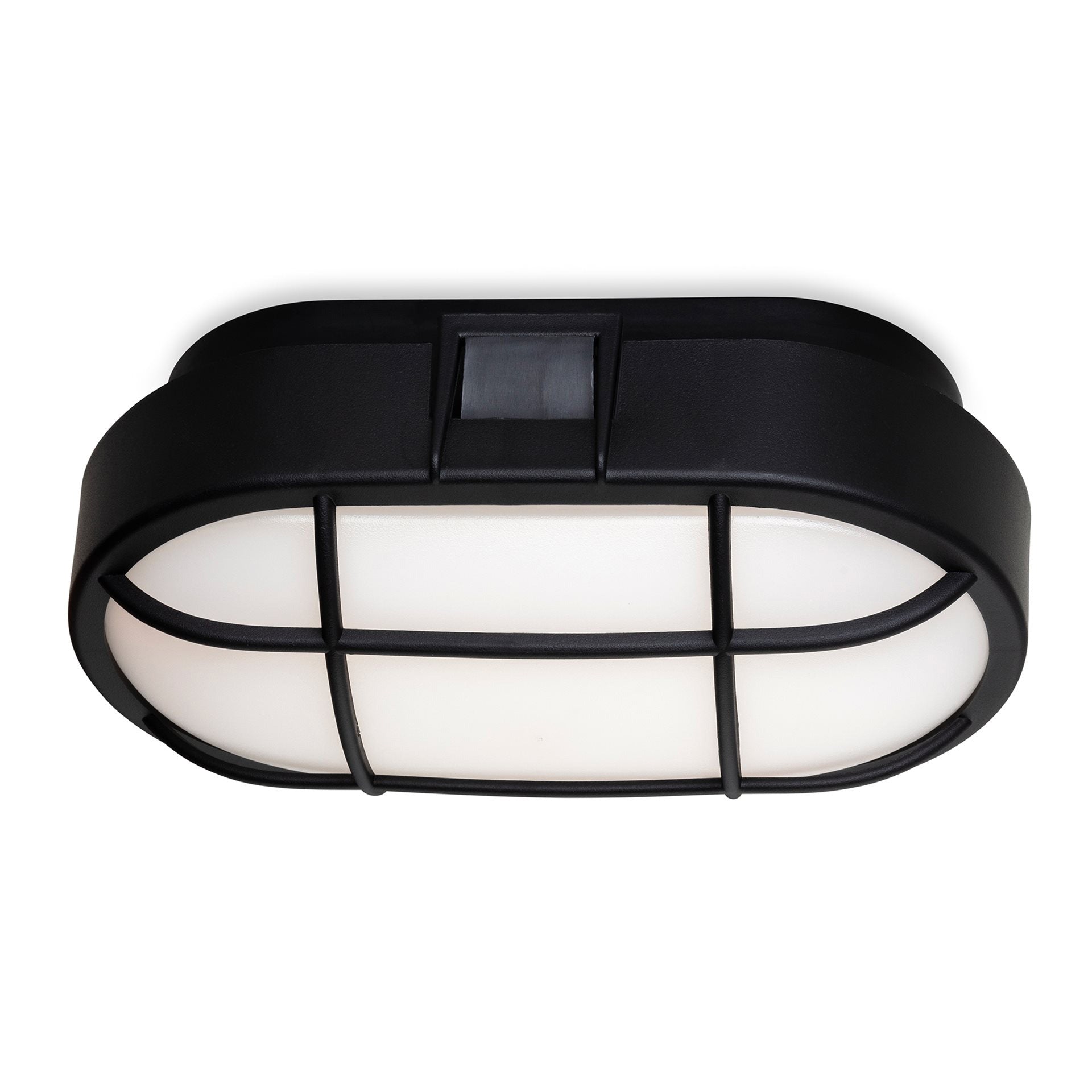 Morgan Oval Caged Outdoor LED Bulkhead Light