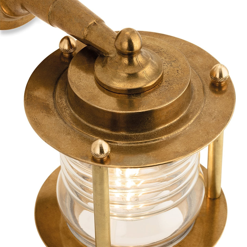 Jude Solid Brass Nautic Wall Lantern