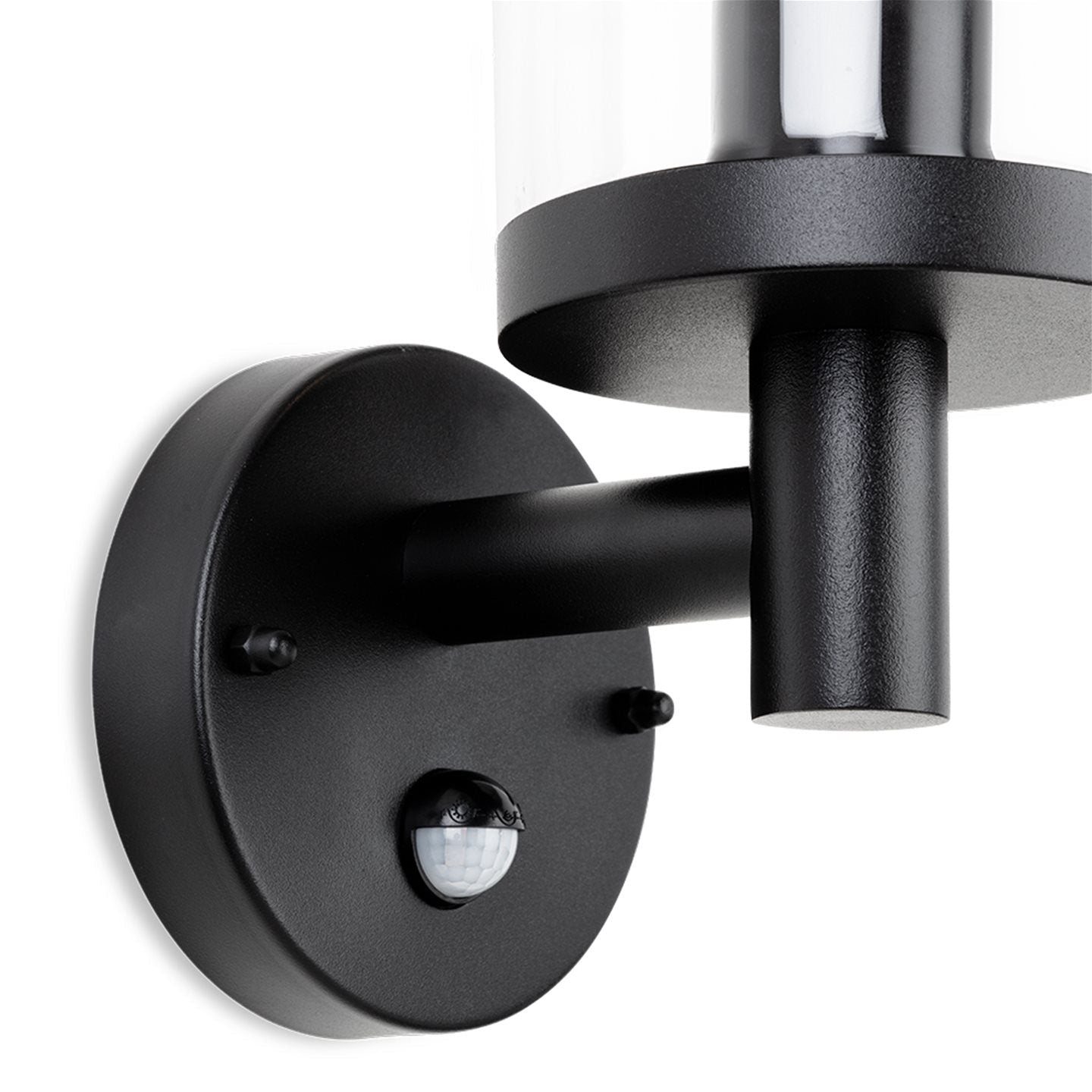 Lemaire Wall Lantern with PIR, Black