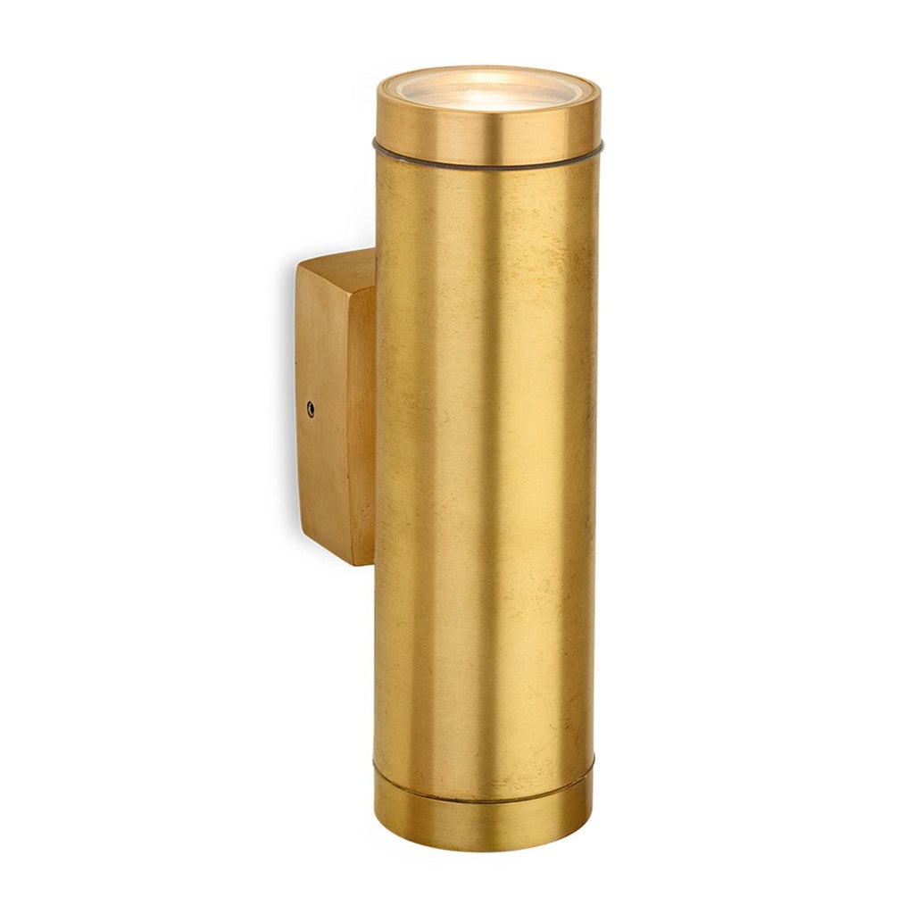 Darya Up & Down Wall Light, Solid Brass