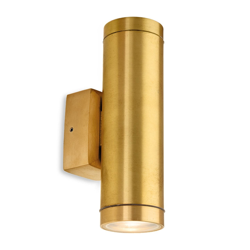 Darya Up & Down Wall Light, Solid Brass