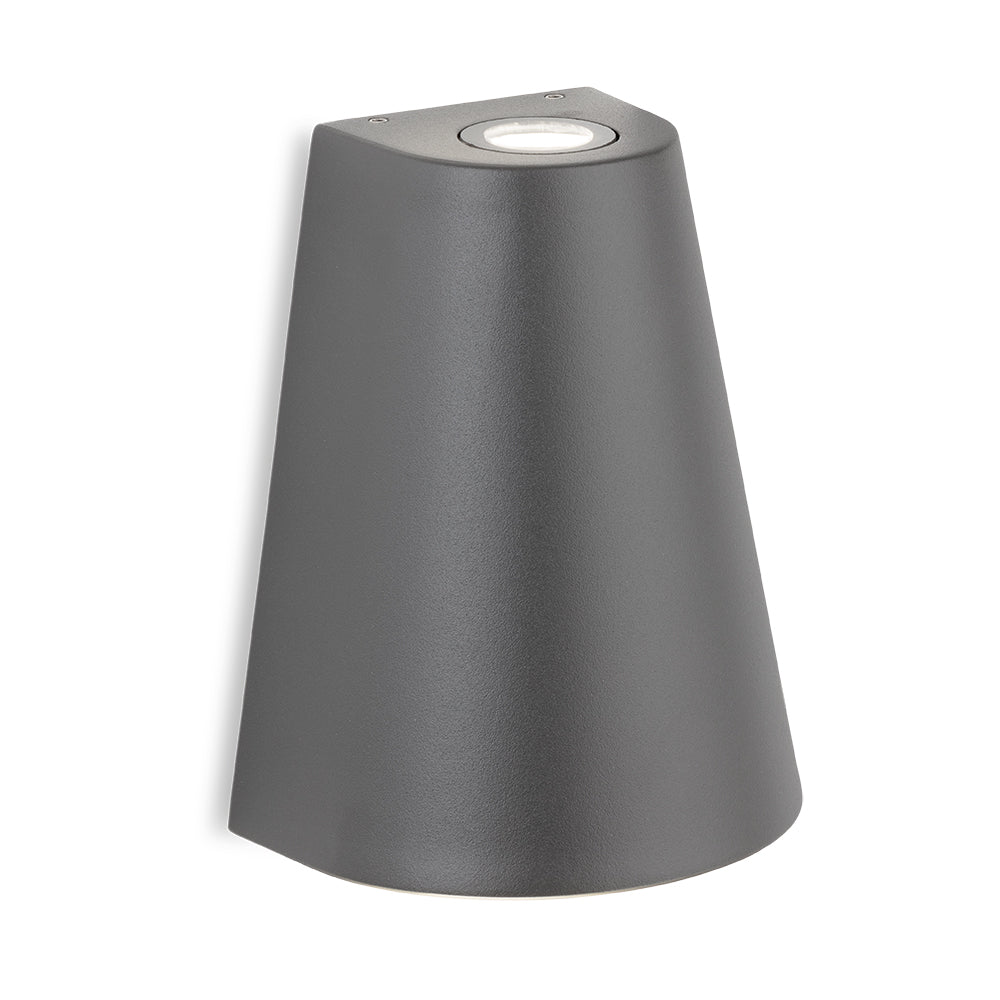 Promenade LED Up & Down Outdoor Wall, Graphite