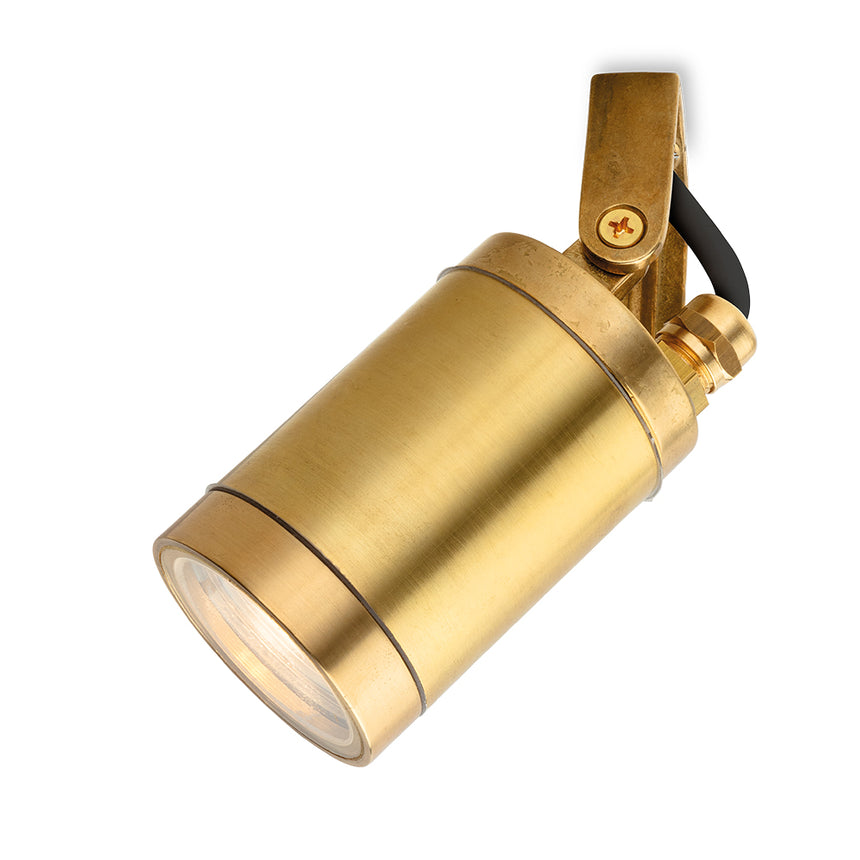 Darya Wall Spot Light, Solid Brass