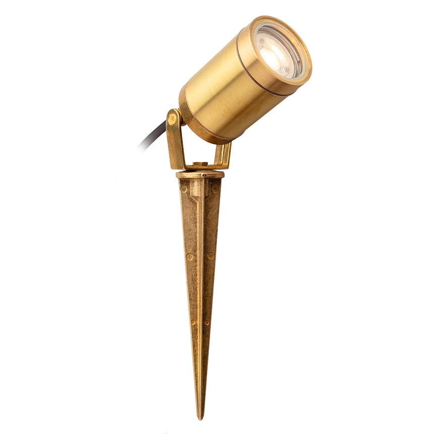 Darya Spike Spot Light, Solid Brass