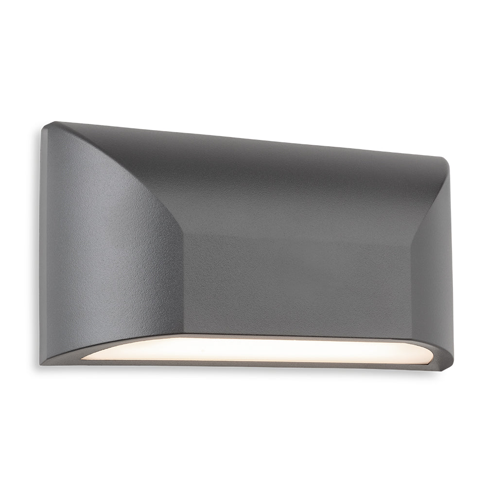 Fleming LED Resin Wall Light, Graphite