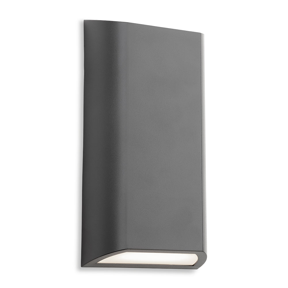 Navagio Up & Down LED Wall Light, Graphite