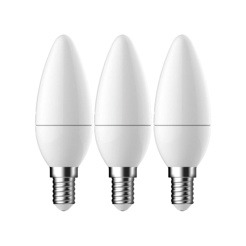 C35 | E14 | 470lm | 2700k (40w eqv) (3 Pack)