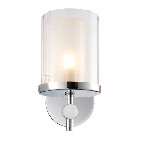 Britton Bathroom Wall Light, Chrome